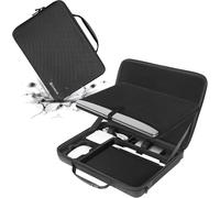 Sacoche Rigide Pour 16 Pouces Macbook Pro 2021, Sac Étui De Transport Compatible Avec 16 Pouces Macbook Pro 2021/2019/ 15,4 Pouces Macbook Pro, Avec Rangement Accessoire, Noir[ORD620664] Noir