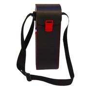 Sacoche rigide pour boules de pétanque - MAROQUINOR - BS3-B - Noir - Simili cuir - Fabriquée en France