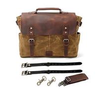 Sacoche Selle Moto Sacoche Latérale De Moto Étanche Universelle Rétro Pour Siège Arrière Véhicule Électrique À Suspendre Pour CM300 500 Sac latéral Moto(Brown With Strap)