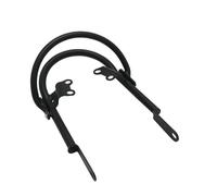 Sacoche Selle Support pour Bonneville T100 T120 pour Street pour Twin pour Scrambler Moto Étagère Arrière Dossier Porte-Bagages Étui De Voyage Poignée Barre Porte Bagages Arrière(Style D-2)