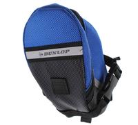Sacoche sous Selle pour Vélo Étanche avec Bandes Réfléchissantes Dunlop Bleu