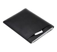 Sacoche SOYAN microfibre PU Double couche pour 13-pouces MacBook Air/Pro - Noir Noir G