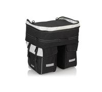 Sacoche triple XLC Traveller 58L ( Noir Anthracite / 58 L )