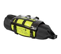 Sacoche Velo Cintre M Wave 100 % Waterproof Noir/Jaune Fluo Volume 10l (590x230mm) Multicolore