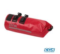 SACOCHE VELO CINTRE/PROLONGATEURS GRAVEL ZEFAL Z ADVENTURE F8 AERO ROUGE VOL.