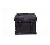 Sacoche velo porte bagage a pont newlooxs double pannier deluxe noir - 46 litres