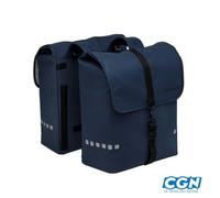 SACOCHE VELO PORTE BAGAGE A PONT NEWLOOXS ODENSE DOUBLE BLEU FONCE - 39 LITRES