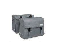 Sacoche vélo porte-bagage - NEWLOOXS - Mondi Joy Nima - 40 L - Gris - 390x320x180 mm