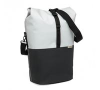 SACOCHE VELO PORTE BAGAGE NEWLOOXS NYBORG GRIS CLAIR/NOIR - 17 LITRES -