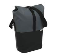 SACOCHE VELO PORTE BAGAGE NEWLOOXS NYBORG GRIS FONCE/NOIR - 17 LITRES -