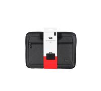 SACOCHE WE 14.1'', dos semi-rigide, polyester + EVA , gris foncé 380x40x275