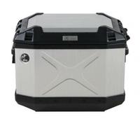 Sacoches à Gauche Sans Château Hepco Becker 40 Litre Xplorer Aluminium Argent