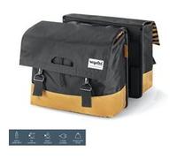 Urban Proof Sacoches doubles recyclées 40 l Noir/Gris/Jaune