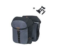 Basil Miles Mik Panniers 34l Noir Black / Slate
