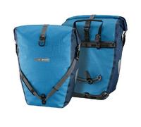Paire de sacoches de porte bagages ortlieb back roller plus 40l bleu dusk denim
