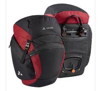 VAUDE Sacoche vélo Ontour Back Black/carmine Mixte Noir/Rouge "Unique" 2021