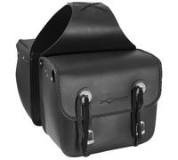 Sacoches Cavalieres 2 pc. 18,5x2 lt Bagages Valises Moto noir