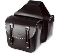 Sacoches cavalières - Custom Chopper - Cuir - 18,5 L - Noir