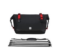 Sacoches Cavalières Moto Sac De Moto Noir 15L Grande Capacité Multifonctionnel PVC Étanche Siège Arrière Épaule Casque Équipement Conduite Pack Imperméabiliser(Starry Sky Black)