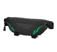 Sacoches De Guidon Moto pour Africa Twin CRF1000L NC700X, VFR1200X, Sac À Outils Voyage Étanche Sacoche Extensible Cadre Moto(Vert)