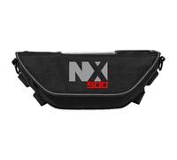 Sacoches De Guidon Moto pour NX500, Sacoche Selle Étanche Et Anti-poussière, Navigation Sacoche Extensible Cadre Moto(Noir 4)