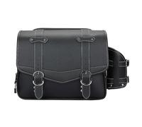 Sacoches De Moto pour SR400 pour MT-07 Sacoche Latérale De Moto 15 L en PU Sac De Voyage Étanche Sacs De Selle De Moto(Side Bag)