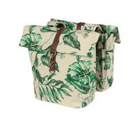 Basil Sacoches de vélo Ever-green 28-32 l Beige / Feuille verte