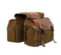 Sacoches De Selle De Moto Sacoche De Selle De Moto De Tourisme 2024, Sacoches en Toile Imperméables, Boîte À Outils Latérale, Pochette pour Moto Moto Bagages(Marron)