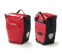 Sacoches de vélo ORTLIEB Back Roller City Rouge-Noir (2 sacoches) - Pour cyclistes urbains