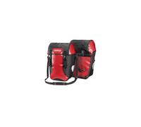 Paire de sacoches de porte bagage ortlieb bike packer classic 40l rouge noir