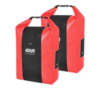 Sacoches laterales etanches Givi Junter rouges 20L pour velo