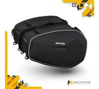 Sacoches latérales SHAD E48 extensible 57.5 L Noir X0SE482