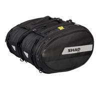 Sacoches latérales - SHAD - SL58 - 46 à 58 litres - Polyester 1200D - Fixation velcro ou Side Bag holder