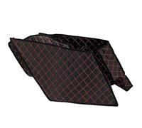 Sacoches Moto de Selle Compatible avec Touring CVO pour Limited Road King pour Street pour Electra pour Glide 2014-22 Sacoches De Moto Sacs Étendus Sac De Doublure Étiré(Red)