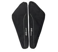 Sacoches Outils Réparation Moto, Boîte Triangulaire, Pochette Étanche pour BMW R1200GS ADV LC, R1250GS, F750GS, F850GS, R1200R Sacoche Extensible Cadre Moto(Noir)