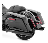 Sacoches Rigides pour Harley Davidson Electra/Road/King/Street Glide/ 2014- Noir