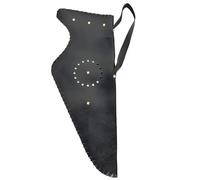 Sacolin Carquois de tir à l'arc 46,5 cm, support arrière traditionnel léger de 164,4 g, étui médiéval en cuir synthétique pour la chasse à l'arc, la pratique de la cible