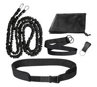 Sacolin Ensemble de bandes de résistance pour la natation, équipement de musculation avec corde élastique, ensemble de ceinture d'entraînement de natation, fabriqué à partir de latex et de textile
