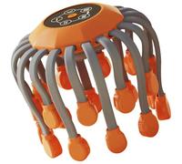 Sacolin Masseur de tête électrique, outil de massage du cuir chevelu à 20 nœuds avec contrôle sans fil, 5 modes, 3 intensités, 10 lumières rouges, mains libres pour soulager le stress, cadeaux