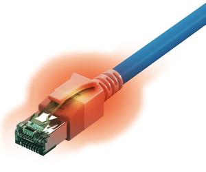 Sacon 442623,01 câble de réseau Bleu 10 m Cat6a S/FTP (S-STP)