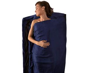 Sacos sábana de higiénicos/viaje Silk Stretch Liner - Standard (Rectangular) Azul Marino Color: Azul Marino