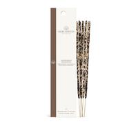 Sacra Essentia Encens Santal Bâtons Naturels Biologiques Certifiés | Véritable santal pur, sans toxiques · Certifié bio ICEA · 10 bâtons 55-65 min · Méditation, yoga & détente