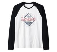 Sacramento en Californie États Unis Souvenir Vintage USA Manche Raglan