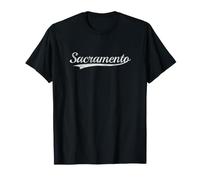 Sacramento Retro Varsity Classic Collegiate Throwback T-Shirt