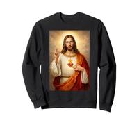 Sacré-Cœur de Jésus Catholique Chrétien Religieux Sweatshirt