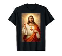 Sacré-Cœur de Jésus Catholique Chrétien Religieux T-Shirt