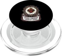 Sacré-Cœur de Jésus Couronne d'épines Messe Latine Catholique PopSockets PopGrip pour MagSafe