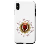 Sacré-Cœur de Jésus, J'Ai Confiance en toi, chrétien catholique Coque pour iPhone XS Max