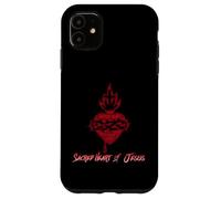 Sacré-Cœur de Jésus Traditionnel Catholique Coque pour iPhone 11