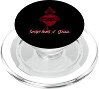 Sacré-Cœur de Jésus Traditionnel Catholique PopSockets PopGrip pour MagSafe